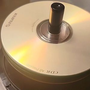 9 Fujifilm blank CDR media. OS. Silver color.